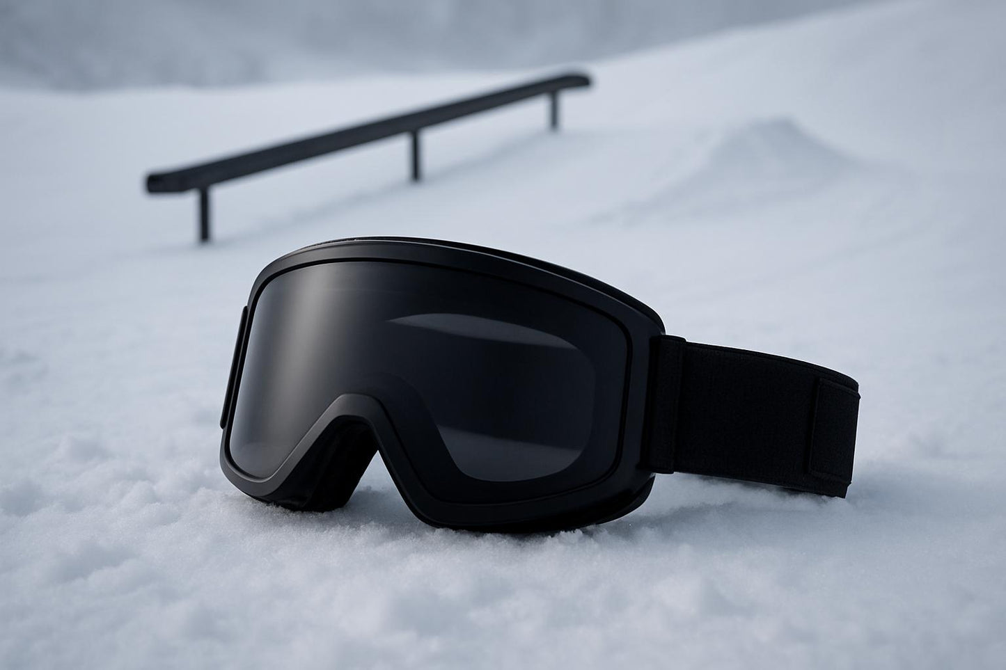 Black Ski Googles
